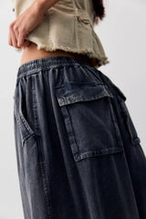 Bobbi Pull-On Cargo Trousers