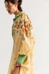 Bohemian Traders Blair Billow Maxi Shirtdress