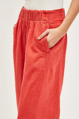 Day's End Linen Pull-On Pants