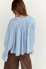 Thousand Pintucks Blouse