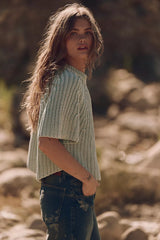 Amy Cotton Sweater Tee