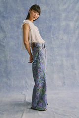 We The Free Alter Ego Wide-Leg Printed Jeans