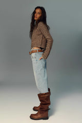 We The Free Low-Rise Relaxed Capri Jeans