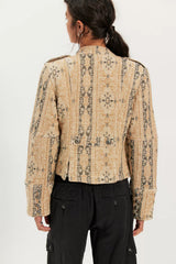 Lotty Jacquard Band Jacket