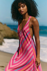 Easy Does It Printed Maxi Dress