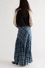 Emberwood Flannel Maxi Skirt