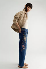Driftwood Parker Embroidered Jeans