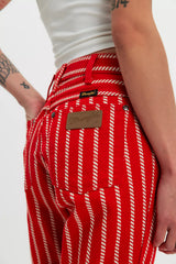 Wrangler Wrancher Printed Mid-Rise Bootcut Jeans