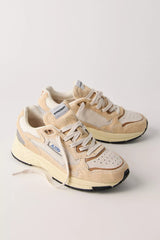Autry Hyperway Hair-On Low-Top Sneakers