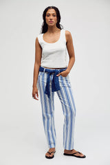 Citizens Of Humanity Anissa Striped Straight Leg Jeans