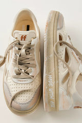Foamers Icon Distressed Sneakers