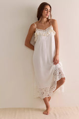 Sweet Heirloom Maxi Slip Dress