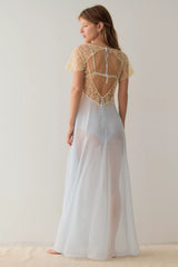 For Love & Lemons Cleo Maxi Slip Dress