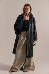 Deadwood Terra Leather Trench Coat