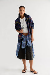 Found Isles Knit Zip-Up