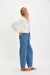 Damson Madder Felix Twill Jeans