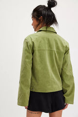We The Free Blair Vegan Suede Jacket