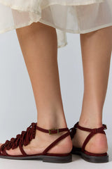 Freesia Fringe Sandals