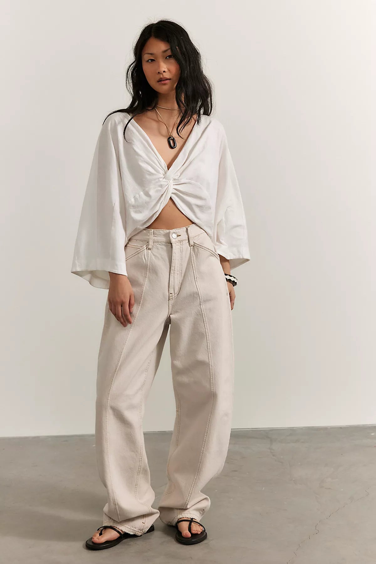 Dala Lido Flatseam Barrel Jeans