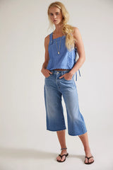 EDWIN Charli Oversized Capri Jeans