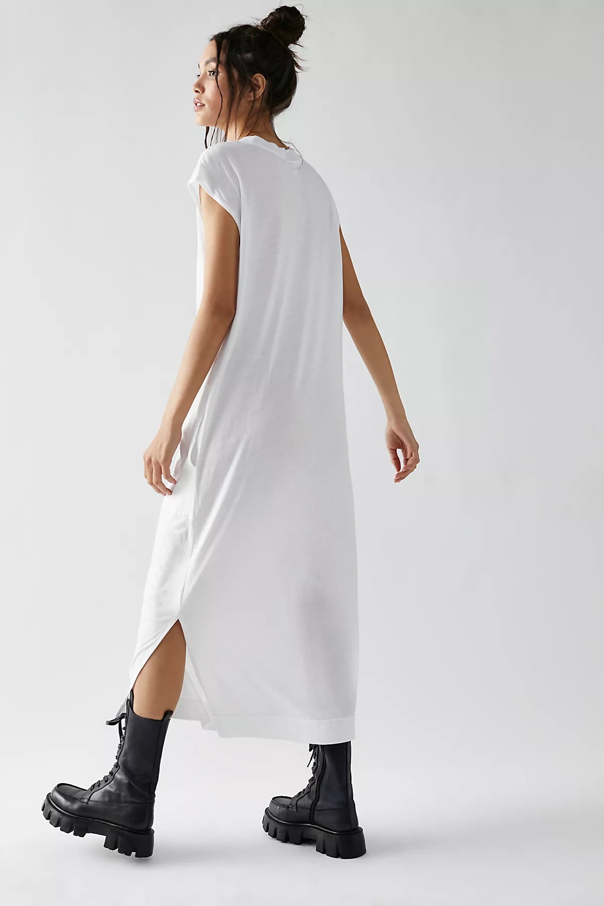 All Day Long Midi T-Shirt Dress