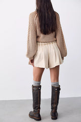 Croquet Knit Shorties