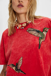 Denim And Bone Hummingbird Tee