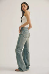 Denimist Dena Mid-Rise Flare Jeans