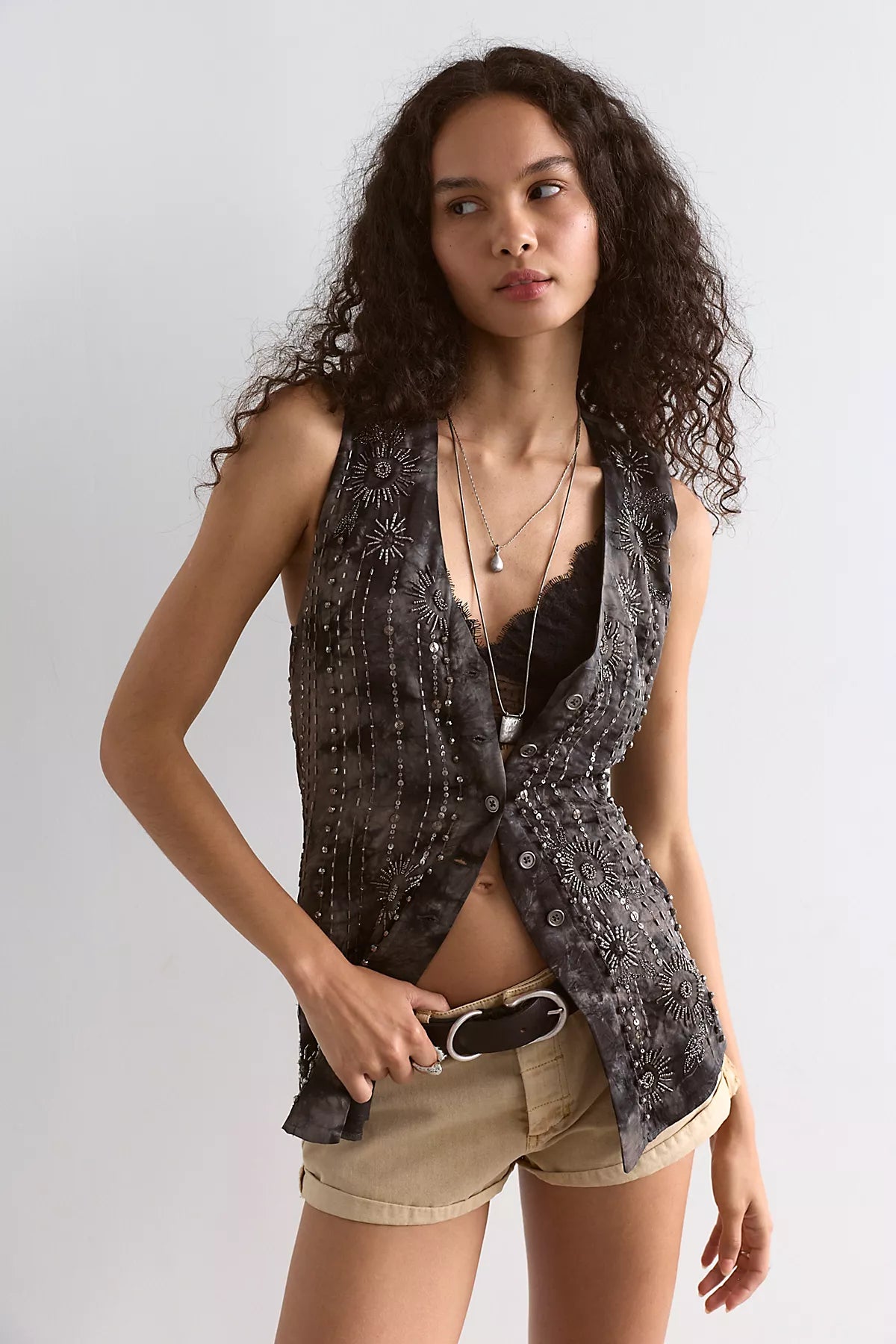 Arden Embellished Vest