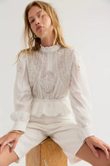 Azul Eyelet Blouse