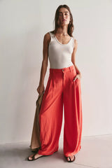 About It Baggy Linen Trousers