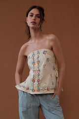 Doily Days Tube Top