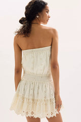 FP One Camille Eyelet Mini Dress