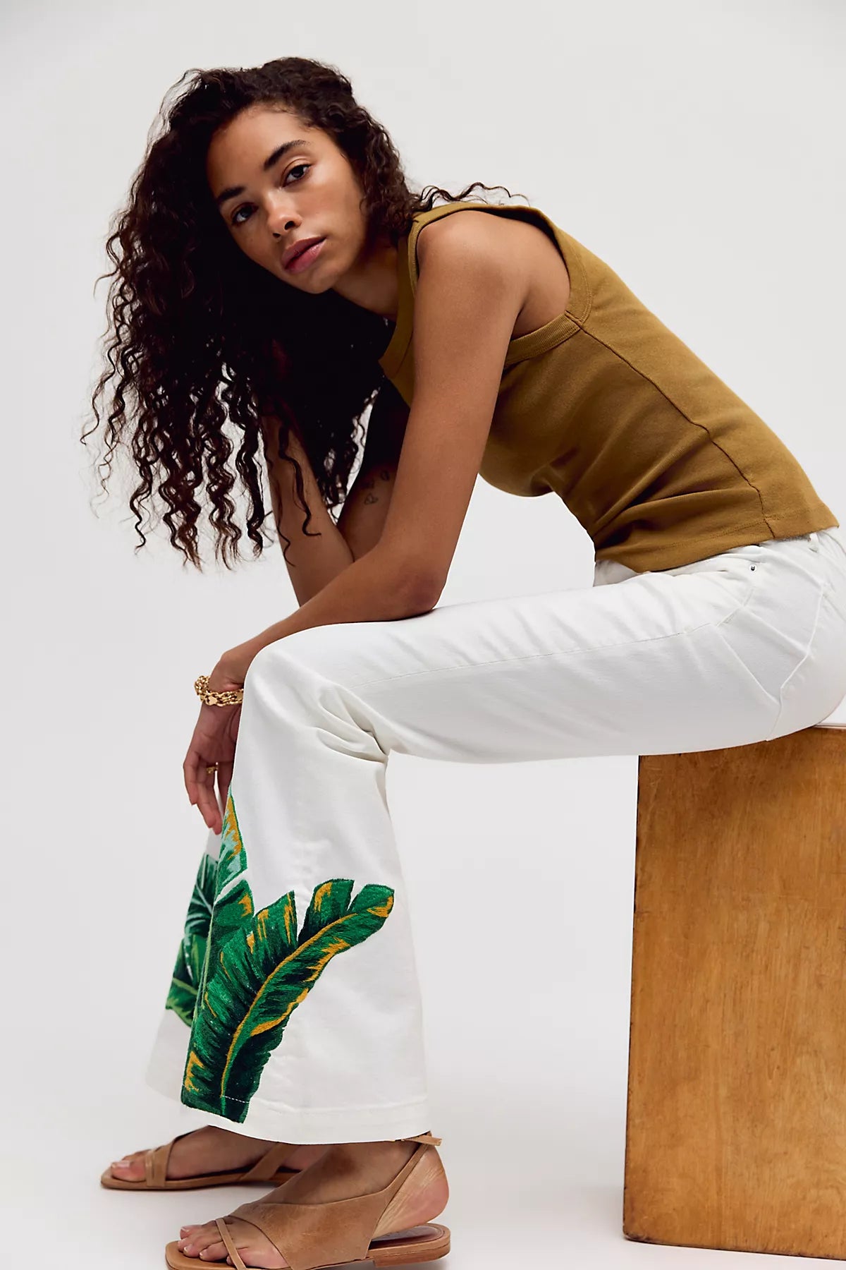 Driftwood Wyatt Embroidered Jeans
