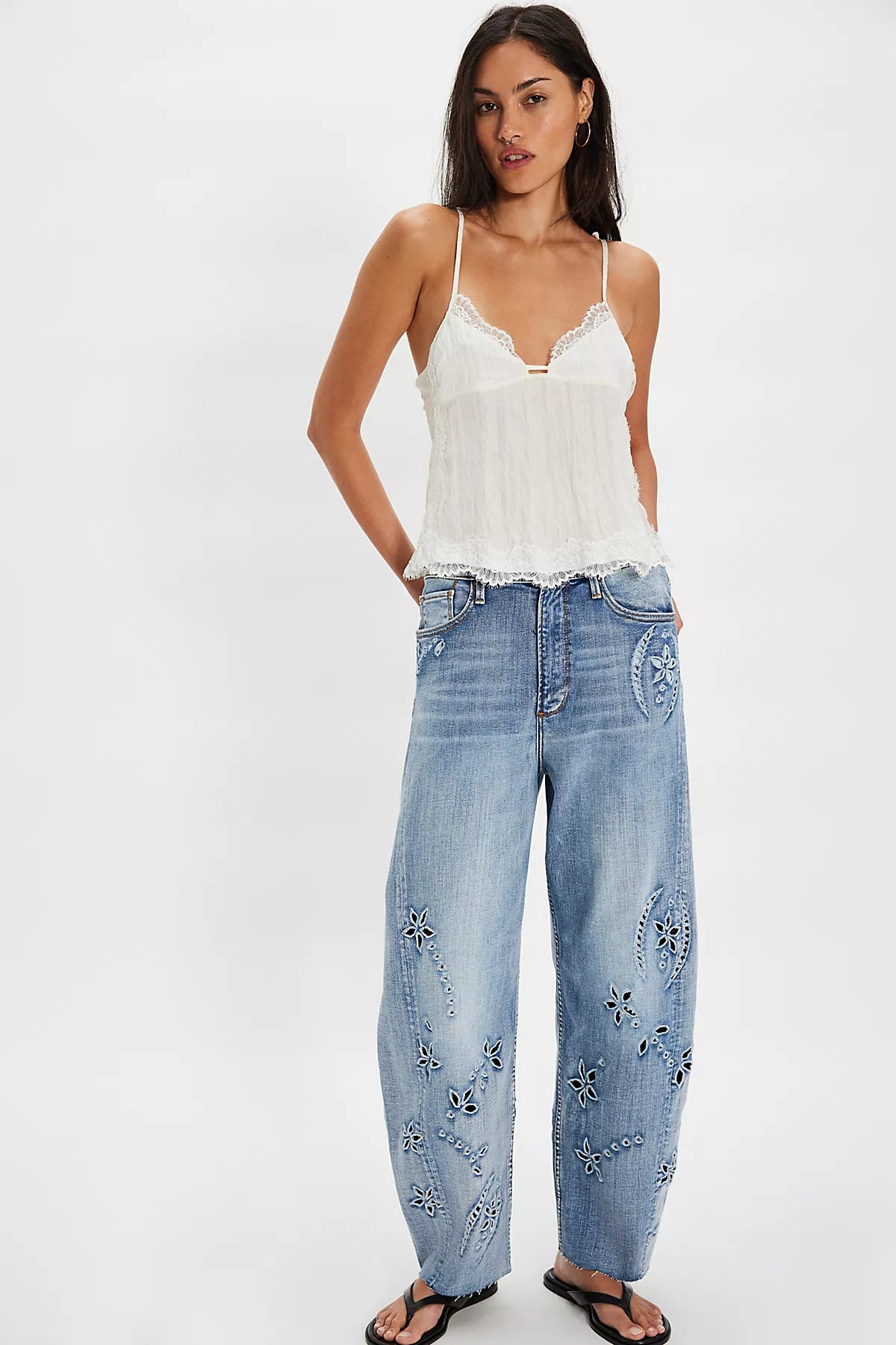 Driftwood Parker Cut-Out Jeans