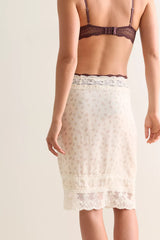 Good Company Printed Midi Slip Skirt