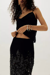 Anna Sui Sequin Skirt