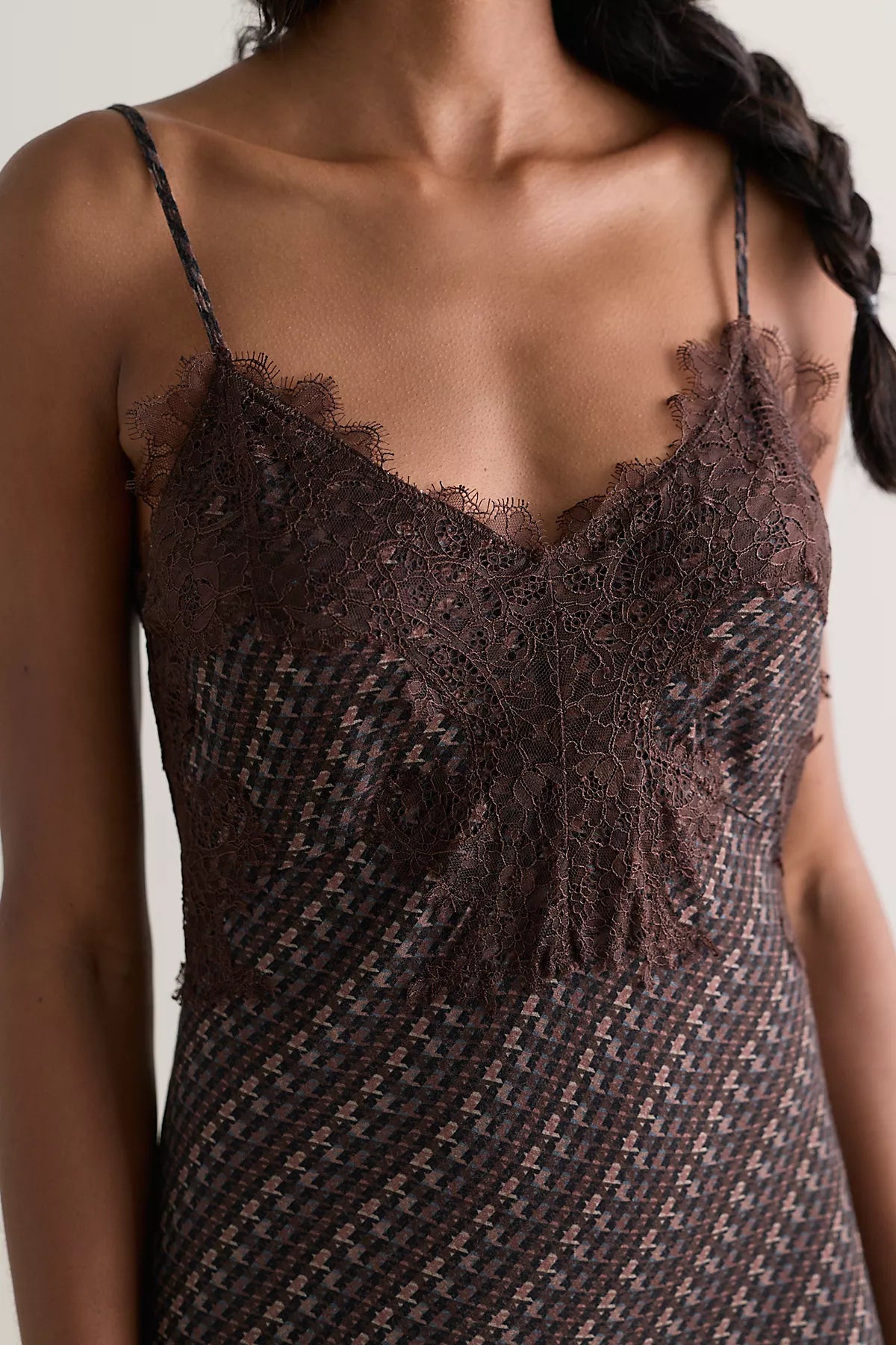 Check Me Out Column Slip Dress
