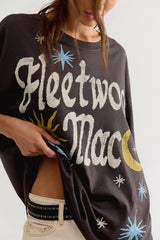 Daydreamer Fleetwood Mac Doodles Oversized Tee