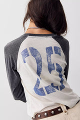 Daydreamer On Base Burnout Raglan Tee