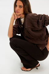 DONNI. The Tall Rib Kick Flare Pants