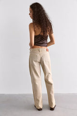 EB Denim Low-Rise Baggy Jeans