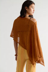 Maggie Everyday Asymmetrical Knit Poncho
