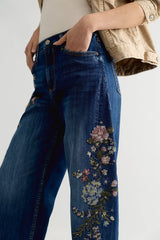 Driftwood Parker Embroidered Jeans