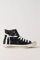 Chuck Taylor All Star Distressed Stars High-Top Sneakers