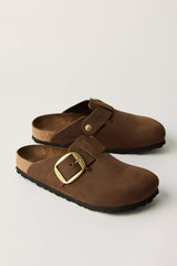 Birkenstock Boston Big Buckle Clogs