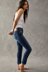 Diesel D-Ollies-I Low-Rise Slim Jeans