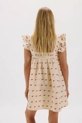 For Love & Lemons Aster Babydoll Mini Dress