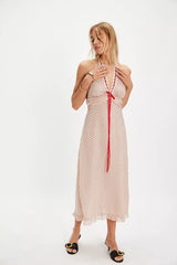 For Love & Lemons Love Dot Midi Dress