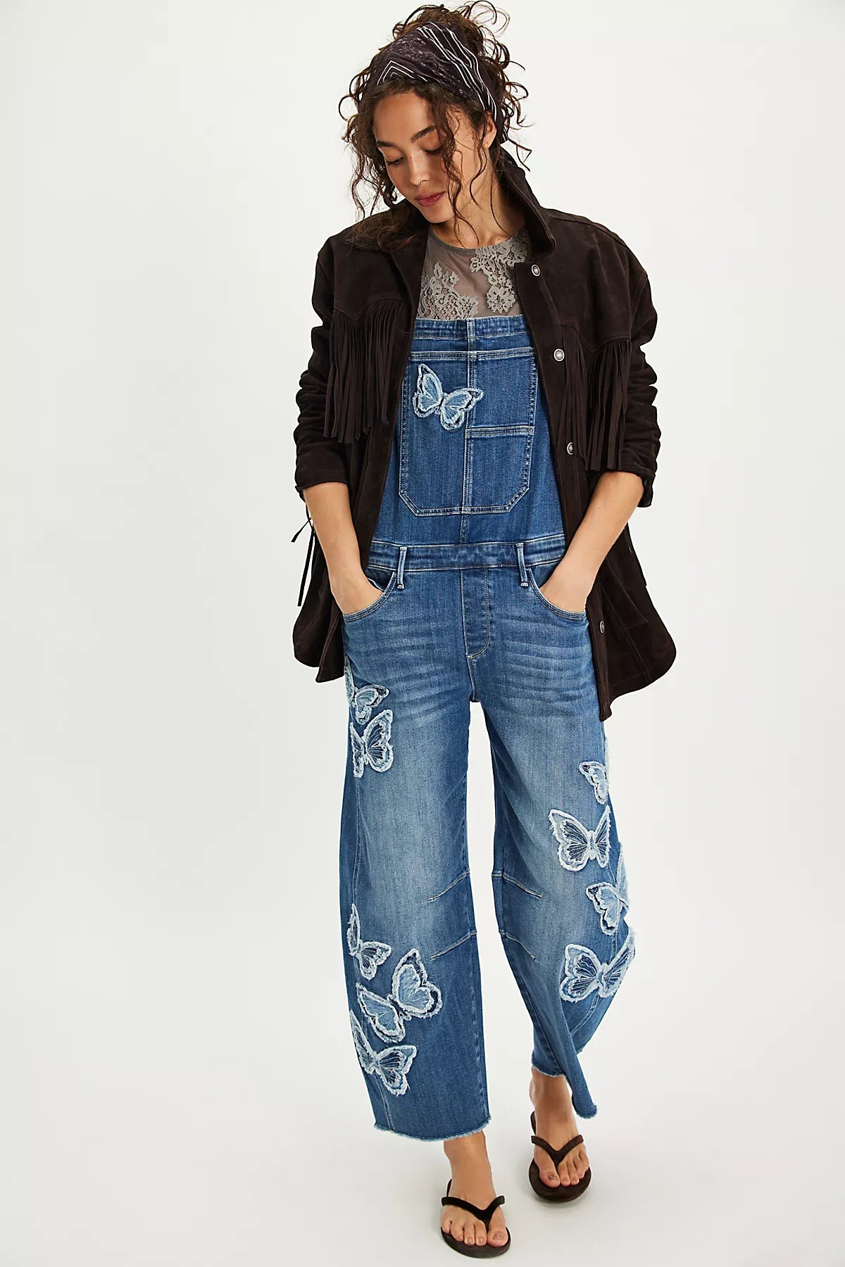 Drfitwood Barbara Butterfly Overalls